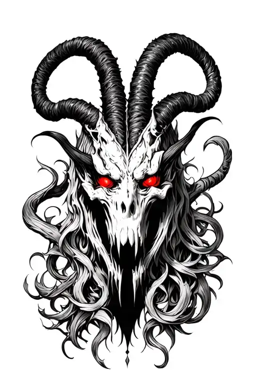 Belial tattoo design idea