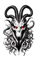 Belial tattoo design idea