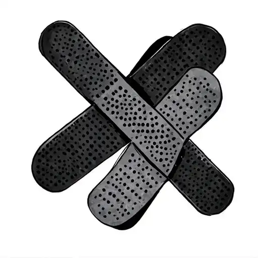 Band Aid tattoo design idea