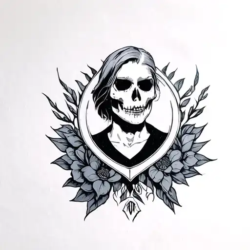 loner tattoo design idea