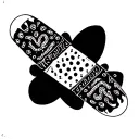 Bandaid tattoo design idea