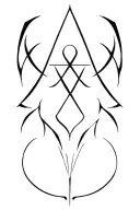 Bindrune Tattoo & Personal Emblem Interpretation⚙️ Components and Meaning1. Dagaz (ᛞ) – “The Awakening”Visual Placeme tattoo design idea