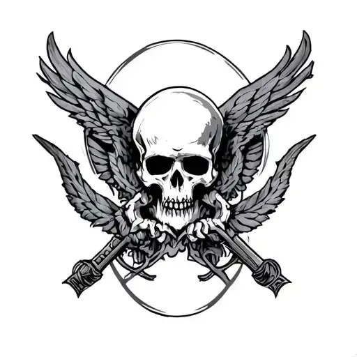 Three Percenter tattoo design idea