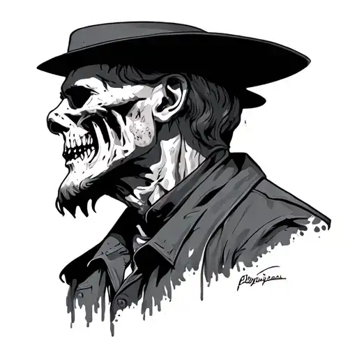Dead Man Walking tattoo design idea