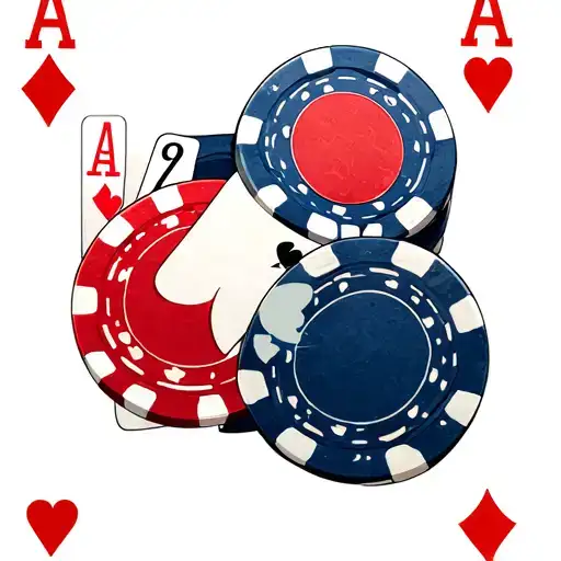 Pocket aces and poker chips tattoo design idea