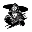 St florian Catholic firefighter tattoo design idea