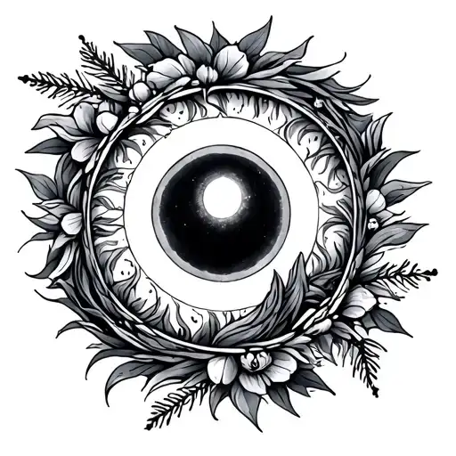 Winter Solstice tattoo design idea