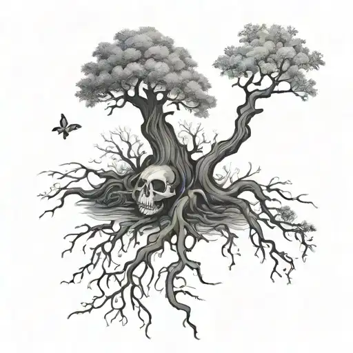 Poison Tree tattoo design idea