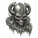 Giger tattoo design idea