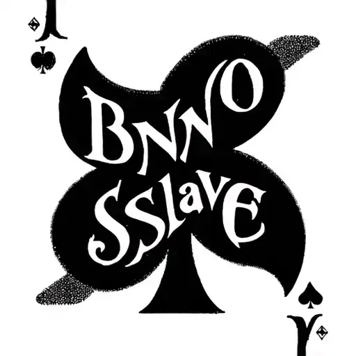 "BNWO slave" "BNWO" ace of spades tattoo design idea