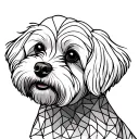 Bichon Frise tattoo design idea