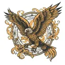 military intelligence analyst exploring tattoo design idea