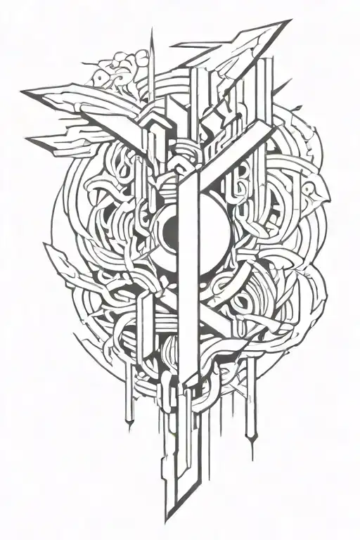 Hardwork pays off tattoo design idea