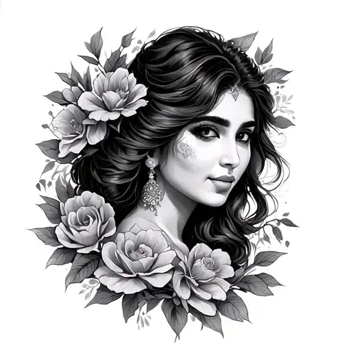Shivani tattoo design idea