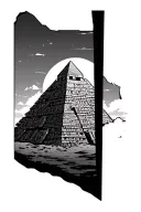 Aztec Pyramid tattoo design idea