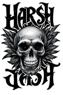 "Harsh" Harsh tattoo design idea