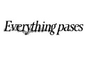 "Everything passes" tattoo design idea