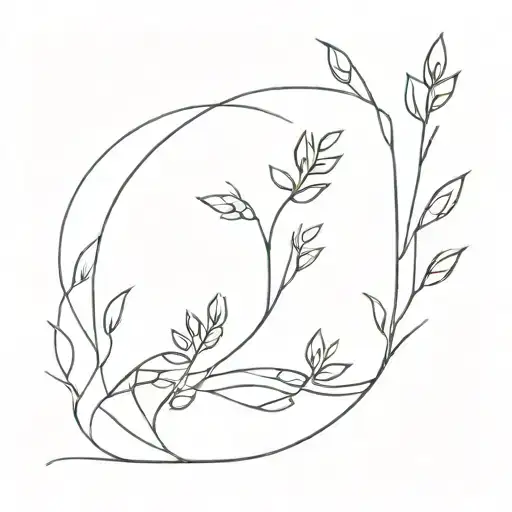 patience and resilience growth  tattoo design idea