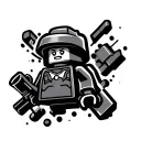 Lego tattoo design idea