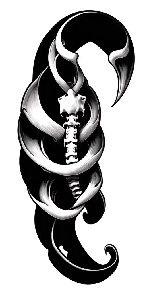 cancer tattoo design idea