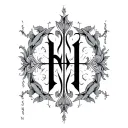 ambigram tattoo design idea