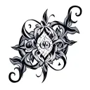 ambigram tattoo design idea