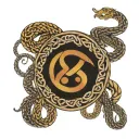 auryn tattoo design idea