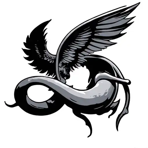 Cancer Libra tattoo design idea