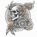 bet on me tattoo design idea