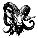 aries ram tattoo design idea