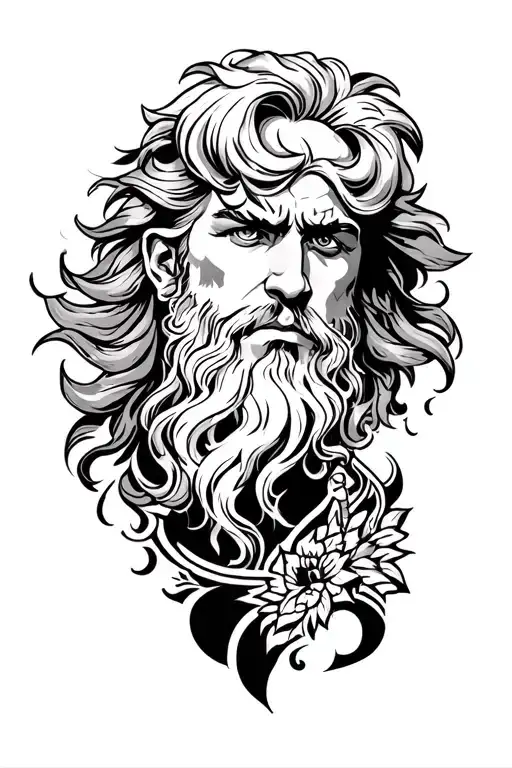 Samson tattoo design idea