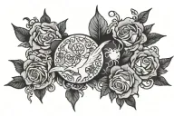 lil peep lyrics tattoo design idea