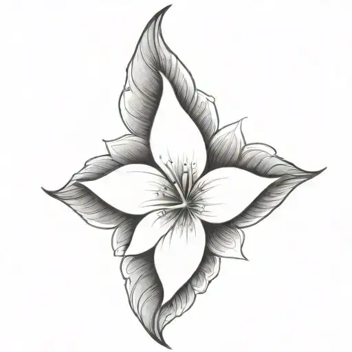 Coverup Floral tattoo design idea