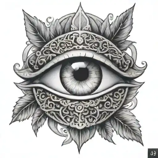 Pineal Gland tattoo design idea