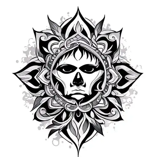 Tribal And Meanings tattoo design idea