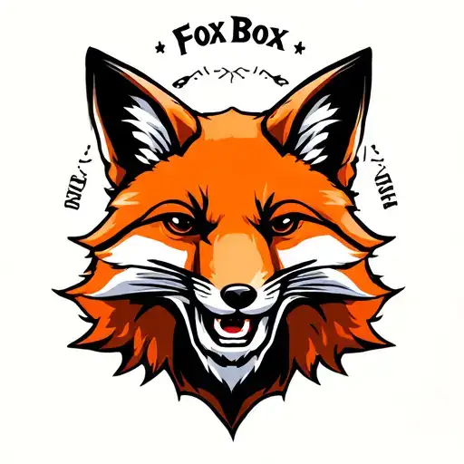 "Fox Box" tattoo design idea