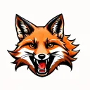 "Fox Box" tattoo design idea