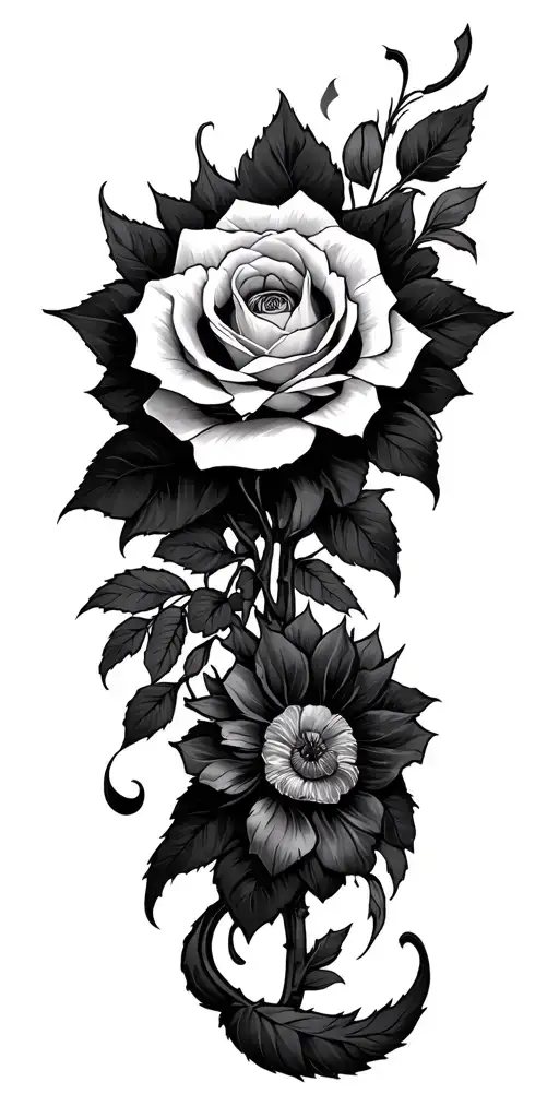 patch work or random stuff  tattoo design idea