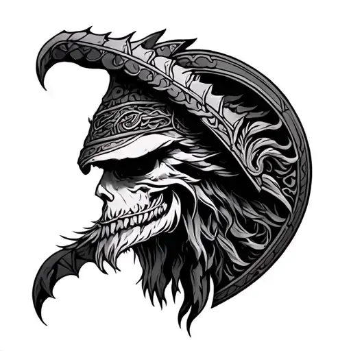 Valhalla tattoo design idea