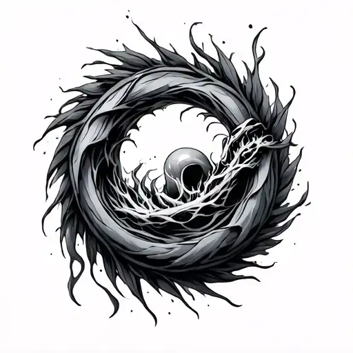 Break The Cycle tattoo design idea