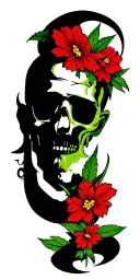 420 stoner tattoo design idea