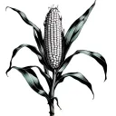 Corn Stalk tattoo design idea