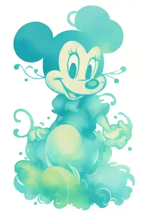 second Disney characters tattoo design idea