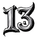 13 Roman Numeral tattoo design idea