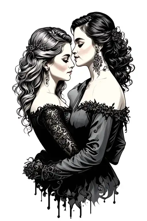 divorce tattoo design idea