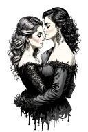 divorce tattoo design idea