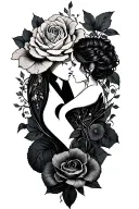 divorce tattoo design idea