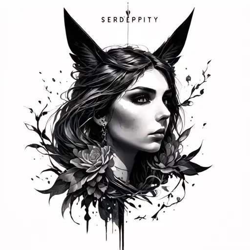 destiny by serendipity akrasia by choice tattoo design idea