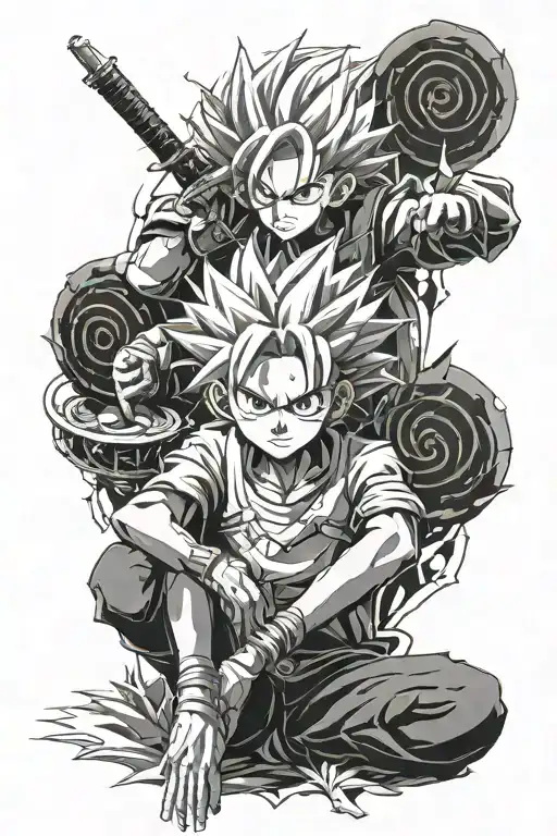 hunter x hunter tattoo design idea