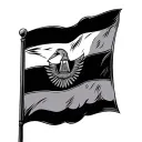 assyrian flag tattoo design idea